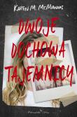 Dwoje dochowa tajemnicy. Autor: Karen M. McManus. Dadada.pl Okładka książki Dwoje dochowa tajemnicy
