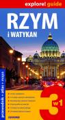 Explore! guide Rzym i Watykan 3w1 w.2019. Autor: praca zbiorowa. Dadada.pl Okładka książki Explore! guide Rzym i Watykan 3w1 w.2019