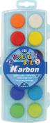 Opakowanie Farba akwarelowa 12 kolorów Karbon