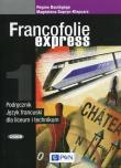 Francofolie express 1 Podręcznik PWN. Autor: Supryn-Klepcarz Magdalena, Rgine Boutgege. Dadada.pl Okładka książki Francofolie express 1 Podręcznik PWN