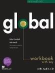 Okładka książki Global Intermediate WB + CD with key MACMILLAN