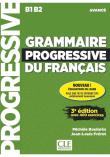 Grammaire progressive du français Niveau avancé Livre + CD. Autor: Boulares Michele, Frerot Jean-Louis. Dadada.pl Okładka książki Grammaire progressive du français Niveau avancé Livre + CD