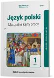 J. polski LO 1 Maturalne karty pracy ZP cz.2 2019. Autor: Urszula Jagiełło, Steblecka-Jankowska Magdalena. Dadada.pl Okładka książki J. polski LO 1 Maturalne karty pracy ZP cz.2 2019