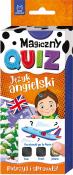 JĘZYK ANGIELSKI MAGICZNY QUIZ. Autor: Opracowanie zbiorowe. Dadada.pl Okładka książki JĘZYK ANGIELSKI MAGICZNY QUIZ