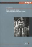 Język właściwie użyty. Autor: Błoński Jan. Dadada.pl Okładka książki Język właściwie użyty