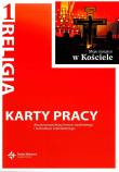 Katechizm LO 1 Moje miejsce w Kościele KP DiKŚW. Autor: Danuta Jackowiak. Dadada.pl Okładka książki Katechizm LO 1 Moje miejsce w Kościele KP DiKŚW