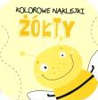 Okładka książki Kolorowe naklejki - Żółty