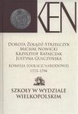 Komisja Edukacji Narodowej 1773-1794.Tom IV. Autor: Żołądź-Strzelczyk Dorota, Nowicki Michał, Ratajczyk Krzysztof, Gulczyńska Justyna. Dadada.pl Okładka książki Komisja Edukacji Narodowej 1773-1794.Tom IV