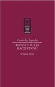 Konstytucja racji stanu. Autor: Sapieha Eustachy. Dadada.pl Okładka książki Konstytucja racji stanu