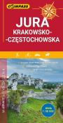 Mapa tur. - Jura Krakowsko- Częstochowska. Autor: praca zbiorowa. Dadada.pl Okładka książki Mapa tur. - Jura Krakowsko- Częstochowska