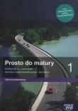 Matematyka LO 1 Prosto do matury Podr ZP w.2019 NE. Autor: Antek Maciej, Belka Krzysztof, Bernard Minier (lektor: Piotr Grabowski). Dadada.pl Okładka książki Matematyka LO 1 Prosto do matury Podr ZP w.2019 NE