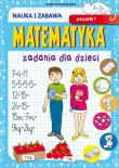 Matematyka Zadania dla dzieci Poziom 1. Autor: Guzowska Beata. Dadada.pl Okładka książki Matematyka Zadania dla dzieci Poziom 1