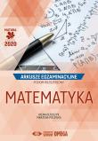 Matura 2020 Arkusze egzam. Matematyka ZR OMEGA. Autor: Irena Ołtuszyk, Marzena Polewka. Dadada.pl Okładka książki Matura 2020 Arkusze egzam. Matematyka ZR OMEGA