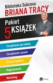 Okładka książki PAKIET BIBLIOTEKA SUKCESU BRIANA TRACY ZARZĄDZANIE SPRZEDAŻĄ / ZARZĄDZANIE CZASEM / SUKCES OSOBISTY / NEGOCJOWANIE / MARKETING