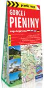Plastic map Gorce i Pieniny 1:25 000 mapa w.2019. Autor:   Praca zbiorowa. Dadada.pl Okładka książki Plastic map Gorce i Pieniny 1:25 000 mapa w.2019