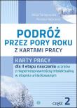 Okładka książki Podróż przez pory roku z kartami pracy cz.2