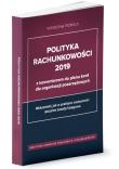 Okładka książki Polityka rachunkowości 2019