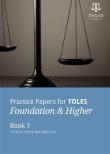 Opakowanie Practice Papers for TOLES Foundation & Higher Book 1