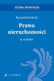Prawo nieruchomości. Autor: Strzelczyk Ryszard. Dadada.pl Okładka książki Prawo nieruchomości