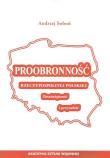 Proobronność Rzeczypospolitej Polskiej. Autor: Soboń Andrzej. Dadada.pl Okładka książki Proobronność Rzeczypospolitej Polskiej