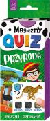 PRZYRODA MAGICZNY QUIZ. Autor: Opracowanie zbiorowe. Dadada.pl Okładka książki PRZYRODA MAGICZNY QUIZ