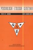 Opakowanie Psychologia etologia genetyka Tom 13/2006