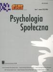 Opakowanie Psychologia społeczna  2(2) 2006