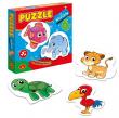 Okładka książki Puzzle dla maluszków rybka