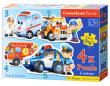 Okładka książki Puzzle x 4 - Rescue Services CASTOR