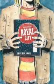 Royal City T.3 Płyniemy z prądem. Autor: Lemire Jeff. Dadada.pl Okładka książki Royal City T.3 Płyniemy z prądem