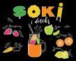 Soki i detoks. Autor: Kępa Marta. Dadada.pl Okładka książki Soki i detoks