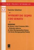 Okładka książki Wybory do Sejmu i Senatu