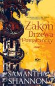 Zakon Drzewa Pomarańczy Część 2. Autor: Samantha Shannon. Dadada.pl Okładka książki Zakon Drzewa Pomarańczy Część 2