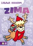 Okładka książki ZIMA ZABAWA KOLORAMI