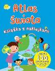 Okładka książki Atlas świata. Książka z naklejkami