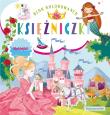 Blok kolorowanek. Księżniczki + naklejki. Autor: Opracowanie zbiorowe. Dadada.pl Okładka książki Blok kolorowanek. Księżniczki + naklejki