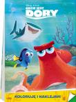 Okładka książki Gdzie jest Dory. Koloruję i naklejam