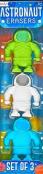 Opakowanie Gumki do ścierania Astronauci 3 sztuki