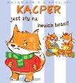 Kacper jest zły na swoich braci!. Autor: Beaumont Emilie. Dadada.pl Okładka książki Kacper jest zły na swoich braci!