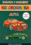 Kolorowanka Auta. Autor: Tonder Krzysztof. Dadada.pl Okładka książki Kolorowanka Auta