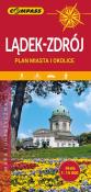 Mapa Lądek Zdrój 1:15'000. Autor:   Praca zbiorowa. Dadada.pl Okładka książki Mapa Lądek Zdrój 1:15'000