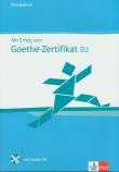 Mit Erfolg zum Goethe-Zertifikat B2 Ubungsbuch z płytą CD. Autor: Frater-Vogel Andrea, Keller Jorg, Thabar Angelique. Dadada.pl Okładka książki Mit Erfolg zum Goethe-Zertifikat B2 Ubungsbuch z płytą CD