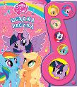 Okładka książki My Little Pony Zgrana paczka Książęczka dźwiękowa naciśnij