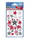 Opakowanie Naklejki świąteczne - Kolorowe gwiazdy