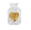 Opakowanie Ogrzewacz do rąk w pokrowcu z cekinowym sercem