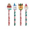 Opakowanie Ołówek z gumką świąteczny mix wzorów 2 (24szt)