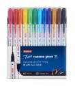 Opakowanie Pisaki dwustr. permanentne Name Pen 12 kol. DONG-A