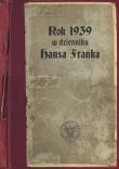 Okładka książki Rok 1939 w dzienniku Hansa Franka