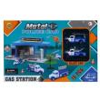 Opakowanie Stacja paliw policja z akcesoriami