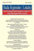 Opakowanie Studia Regionalne i Lokalne 3 (77) /2019